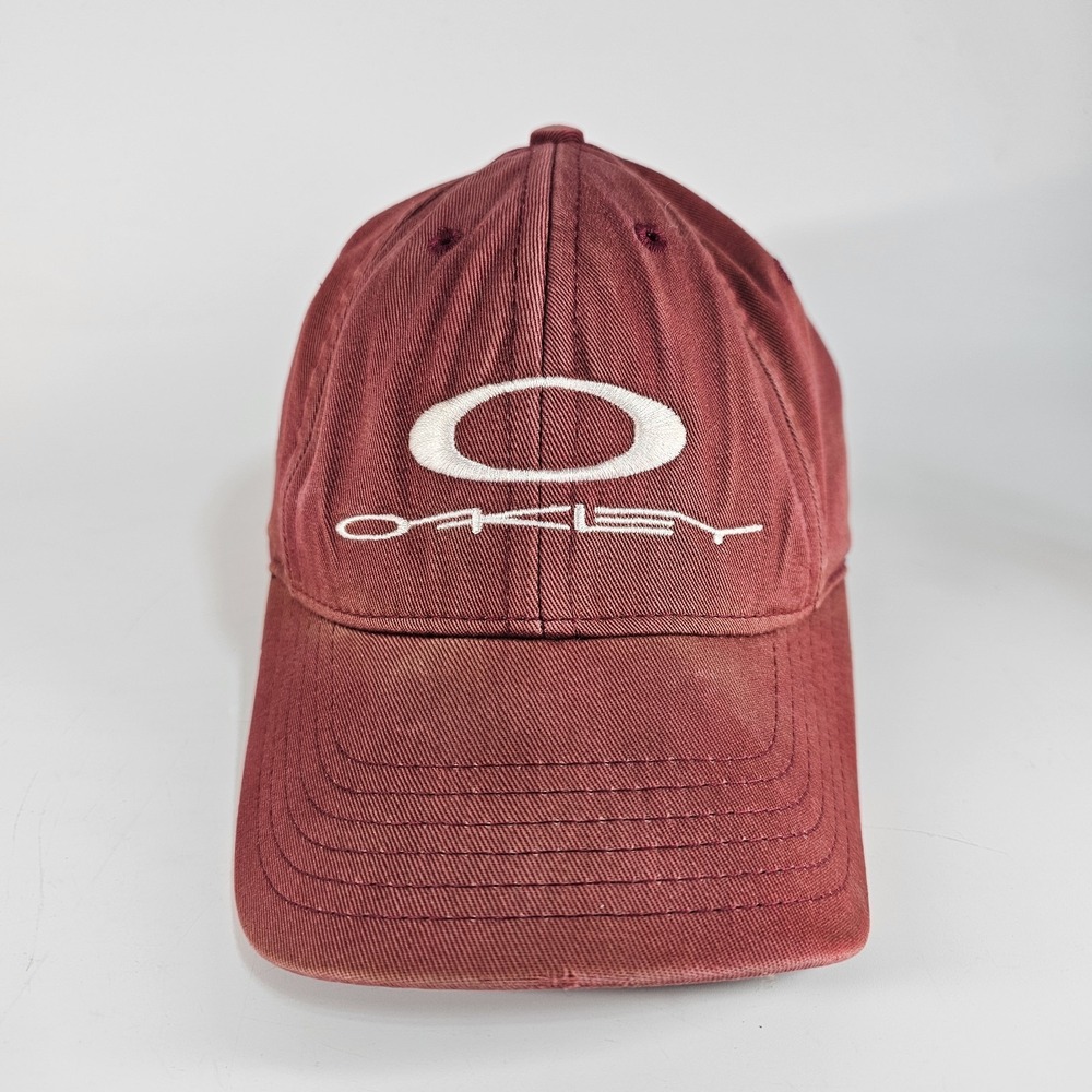 Vintage 90s Oakley Software O Matter Snapback Hat Mad in USA Fader Grunge Y2K
